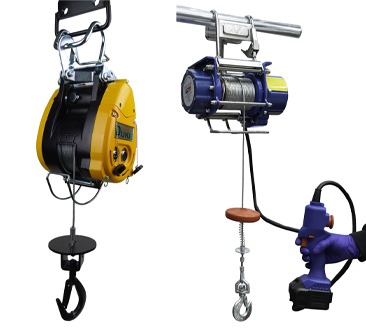 Wire Rope Hoists (Electric & Battery)