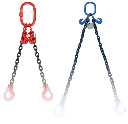 2 Leg Chain Slings (2.1 to 45 tonne)