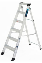 Heavy-Duty EN131 Swingback Step Ladders