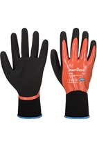 Portwest AP30 Dermi Pro Waterproof Glove Orange/Black (10pk)