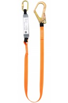 LifeGear 1.75mtr Energy Absorbing Lanyard with Scaffold Hook