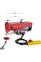 Electric Wire Rope Hoist 125kg, 240volt x 18mtr HOL