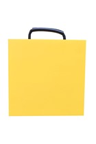 Hi-viz 400x400x40mm Square Outrigger Pad