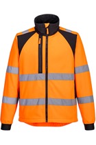 Portwest CD875 - WX2 Eco Hi-Vis Softshell (2L) Orange/Black