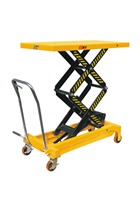 700kg Double Vertical Scissor Lift Hydraulic Platform Table