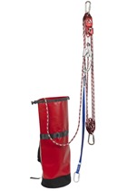 IKAR IKGBPCL10 10mtr Pre-rigged Rescue Pulley System with 1way Locking Cam
