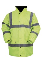 Hi-Viz Yellow Contractor Coat - Available M, L, XL