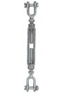 1" x 12" Galvanised Jaw/Jaw Turnbuckle WLL:4.54tonne