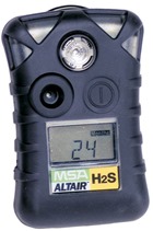 MSA Altair Single-Gas Monitor, Hydrogen Sulfide (H2S)