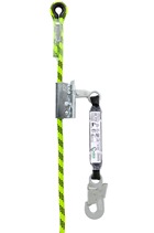 14mm Vertical Safety line with guided fall arrester