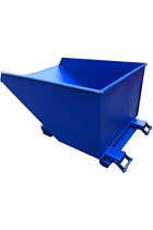 1250ltr ECO Teleskip Forklift Tipping Skip c/w Castors