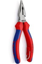 KNIPEX 0822145T Needle-Nose Combination Pliers with Tether Attachment Point