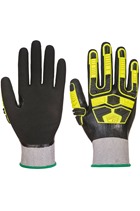 Portwest A55 Waterproof HR Cut Impact Glove Grey/Black