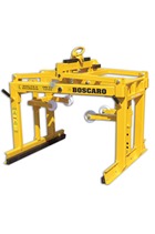 Block Grab 1800kg with Safety net facilty by Boscaro Italy.