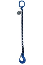 4tonne Grade 100 Chain sling 1 leg, Latch Hook