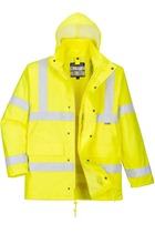Portwest S468 Hi-Vis 4-in-1 Traffic Jacket Yellow