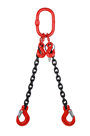Special Offer 4.25tonne 2-Leg Chainsling x 4mtr c/w Latch Hooks
