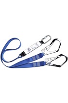 Portwest FP51 Double Webbing 1.8mtr Lanyard with Shock Absorber