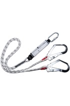 Portwest FP55 Double Kernmantle 1.8mtr Lanyard with Shock Absorber