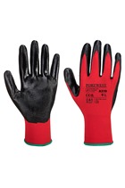 Portwest A310 Flexo Nitrile Grip Glove Red/Black (10pk)