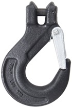Black 2tonne G8 Clevis Sling Hook with Latch