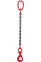 3.15 tonne 1Leg Chainsling, Swivel Self Locking Hook