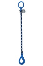 1.4tonne 6mm Grade 100 Chainsling 1 Leg, Safety Hook