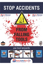 Tool Safety Lanyard Poster