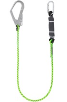 2mtr Shock Absorbing Lanyard c/w Scaffold Hook