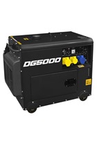 Sealey DG5000 Diesel Generator 4-Stroke Engine 5000W 110/230V