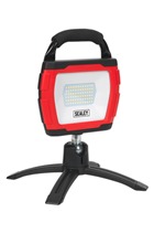 Sealey LED360FR Rechargeable 360° Floodlight 36W SMD LED Portable Red Lithium-ion