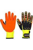 Portwest A721 Anti Impact Grip Glove Yellow/Orange