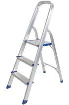 Aluminium Foldable Step Ladder 3 tread
