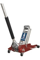 Sealey RJA1800 1.8tonne Aluminium Low Entry Trolley Jack with Rocket Lift