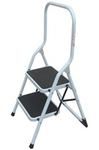 2-Tread Steel Safety Step Ladder