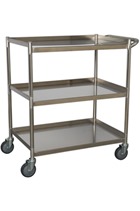 Sealey CX410SS Workshop Trolley 3-Level Stainless Steel