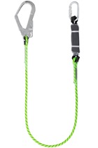 Shock Absorbing Lanyard 1.75m with Scaffold Hook
