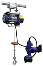 200kg Battery Powered Wire Rope Hoist x 12mtr Lifting Height