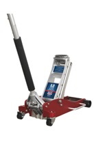 Sealey RJA2500 2.5tonne Aluminium Low Profile Trolley Jack with Rocket Lift