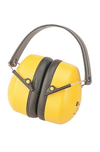 Clearance Stock Pro Ear Defenders Yellow/Black