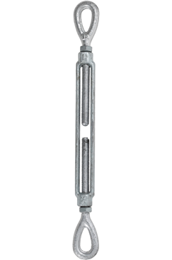 Stanley National Hardware 3270BC Tenditore Occhio/Occhio Zincato - 5/20,3 X 22,9 Cm, Acciaio Forgiato, Uso Marinaresco E Industriale