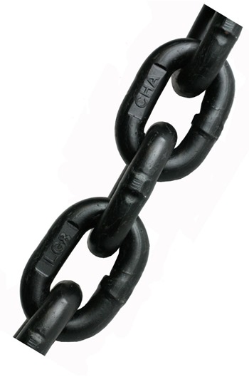 17 tonne 2-Leg ChainSling, Adjustable c/w Safety Hooks