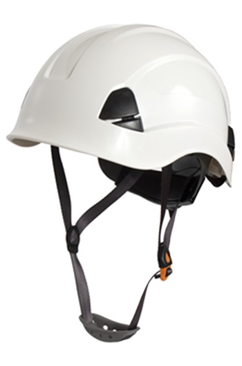 Climbing & Rope Access Safety Helmet c/w SNR33dB Premium Clip On Ear Defenders