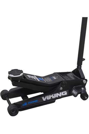 Sealey 3100TB Viking 3tonne Low Entry Trolley Jack with Rocket Lift