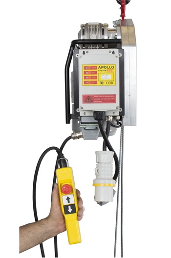 500kg Electric Wire Hoist with Remote Control (20mtr, 30mtr, 60mtr & 120mtr)