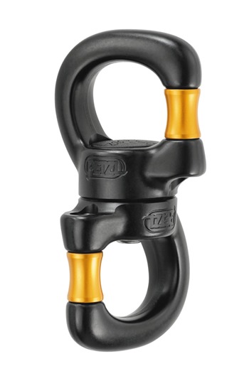 PETZL Swivel - Ball Bearing Climbing Swivel For Aid Climbing & Load Management