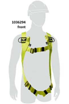 Miller H100 Basic 2 Point Full Body Harness