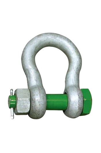 Green Pin 9.5ton Alloy Bow Shackle Safety Pin