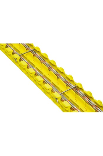 Lyon SMC Yellow Segmented Plastic Rope Protector