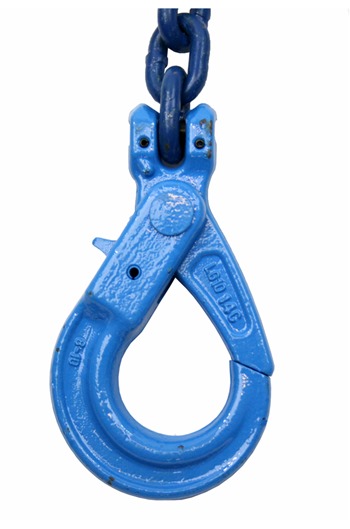 40 tonne Grade 100 4Leg Chainsling c/w Safety Hooks